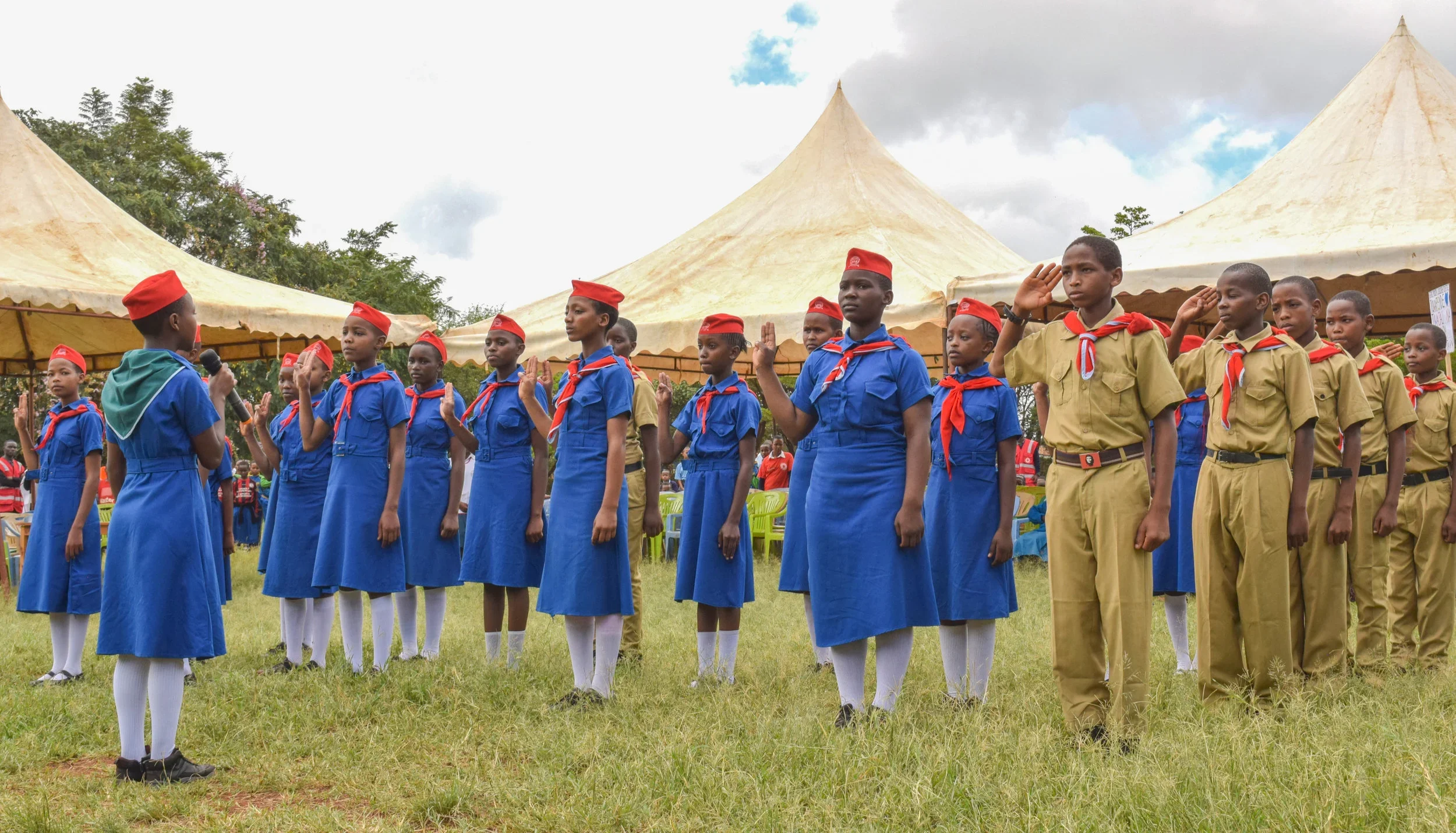 Uplifting Displaced Children Through the Scouts Program