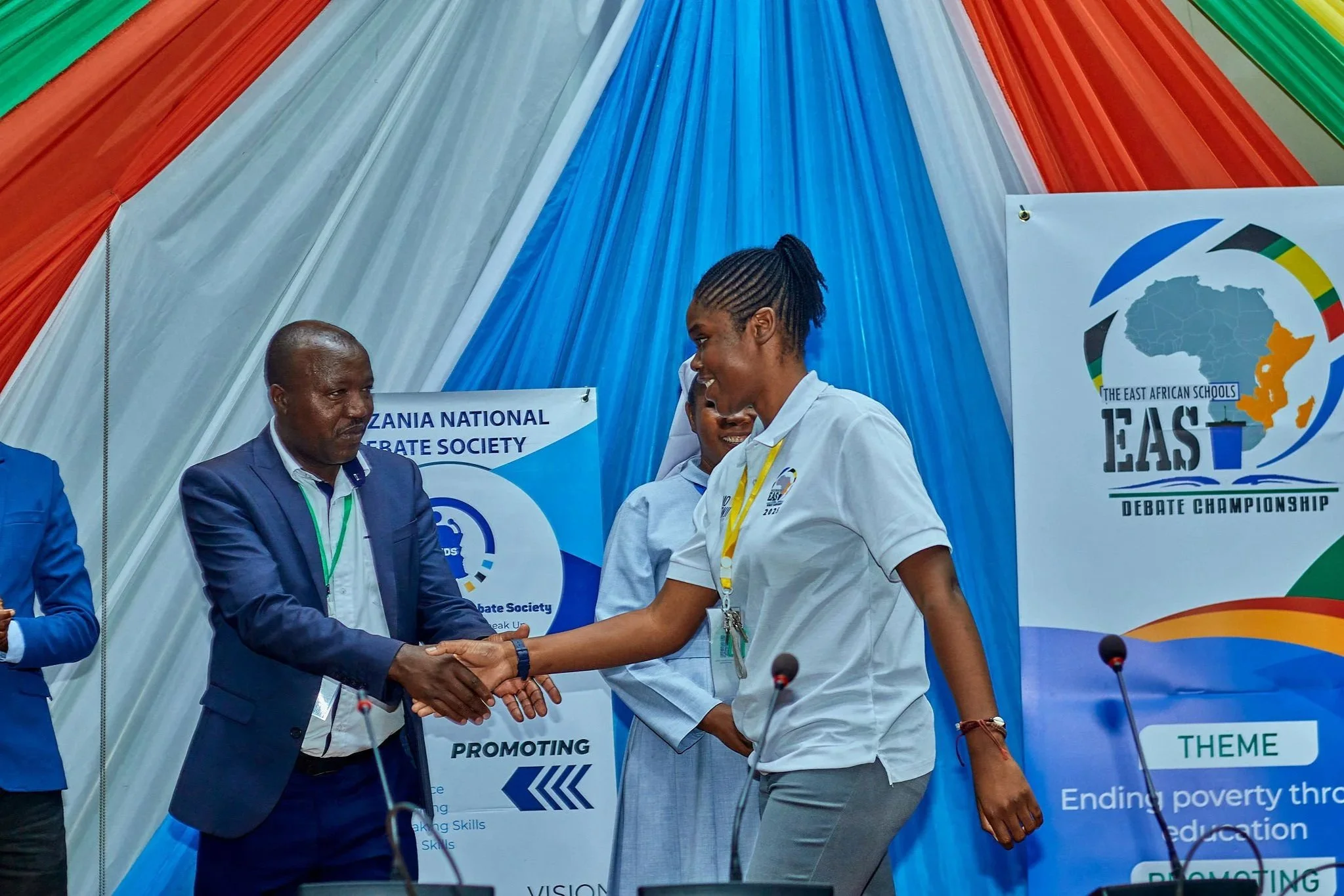 Tumaini at the East African Debate Championships