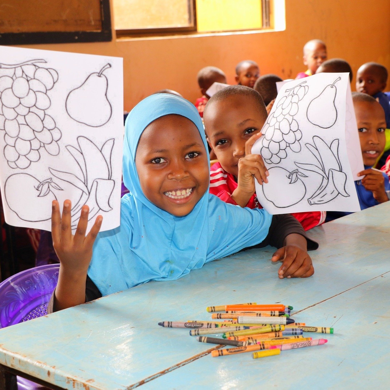 We successfully launched our Nutrition Awareness Workshop series with the full boarding student body and it was everything we hoped for!

From Baby Class all the way to Standard 7, every student got involved in fun, age-appropriate activities designe