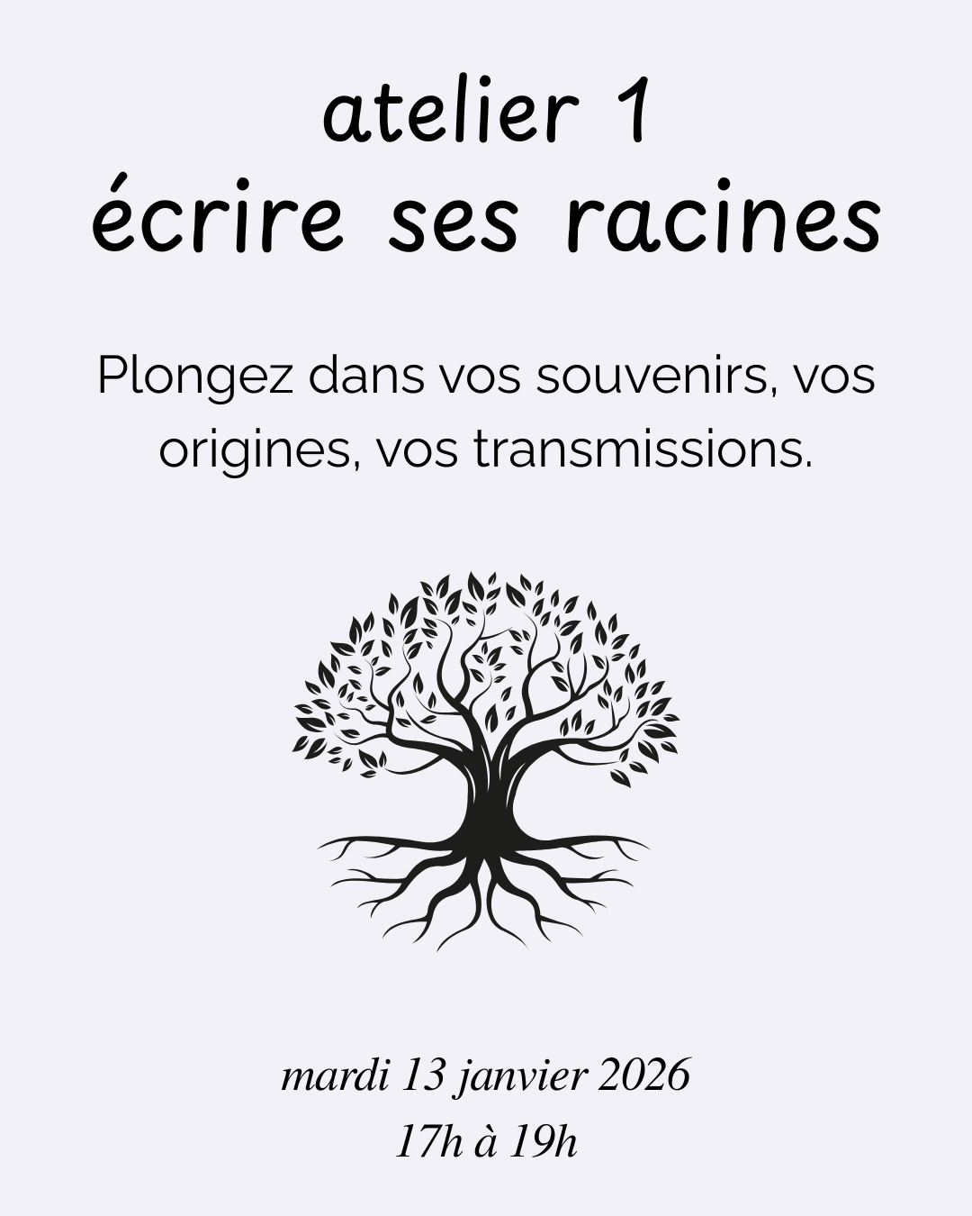 Écrire ses racines