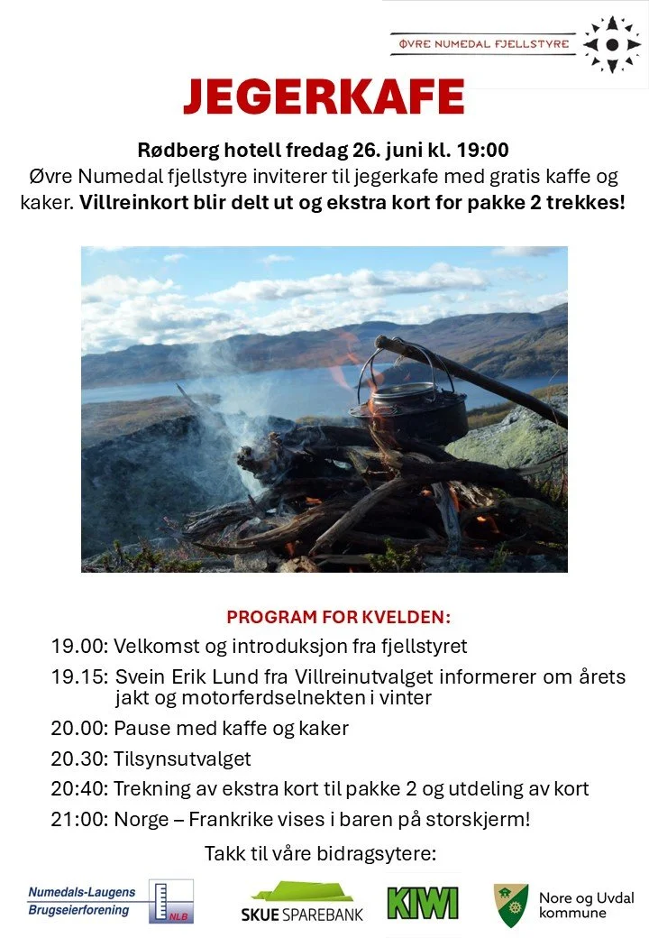 Jegerkafe 26. juni