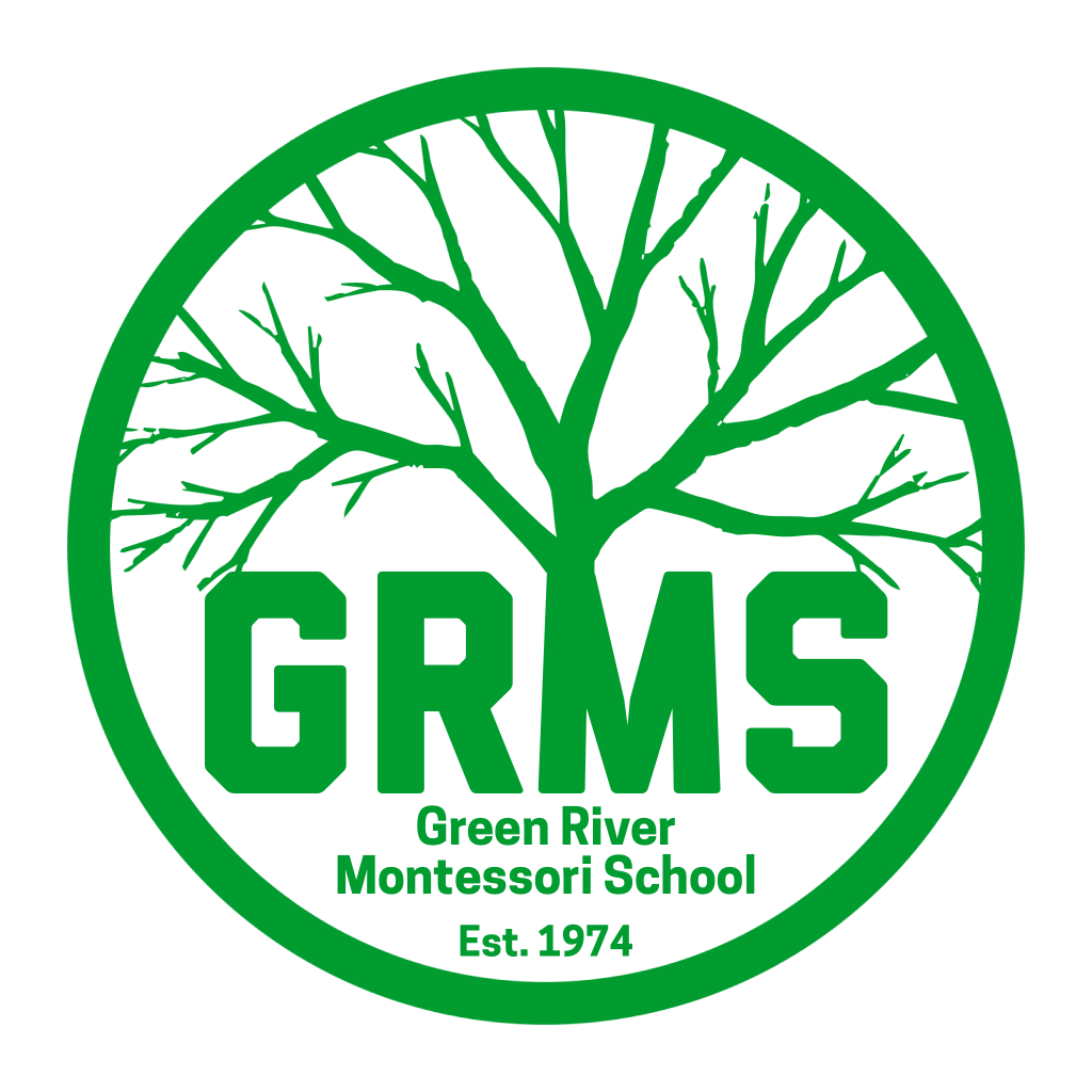 GRMS with a tree and school name