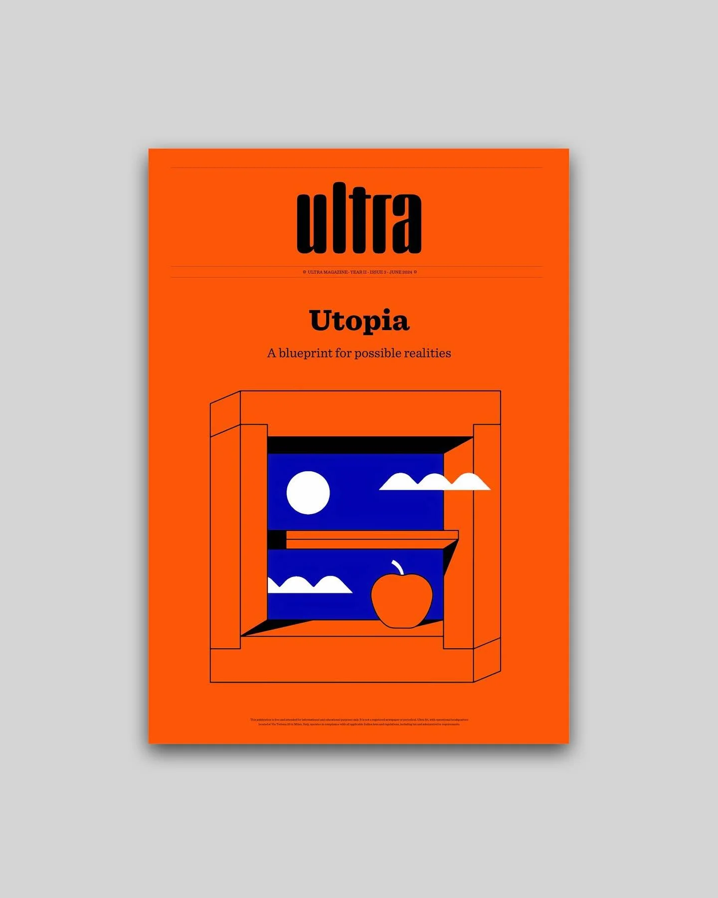 In the third issue of Ultra Magazine, we ventured into Utopia. 

In our narrative, Utopia transcends its traditional meaning to become a provocation to dream. Through new mediums &ndash;virtual reality, augmented reality, spatial computing, the metav