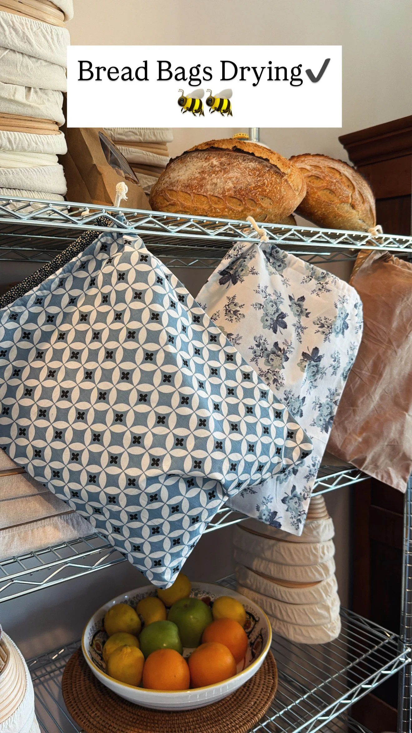 Beeswax and Crust:  Why I started using Beeswax Bread Bags