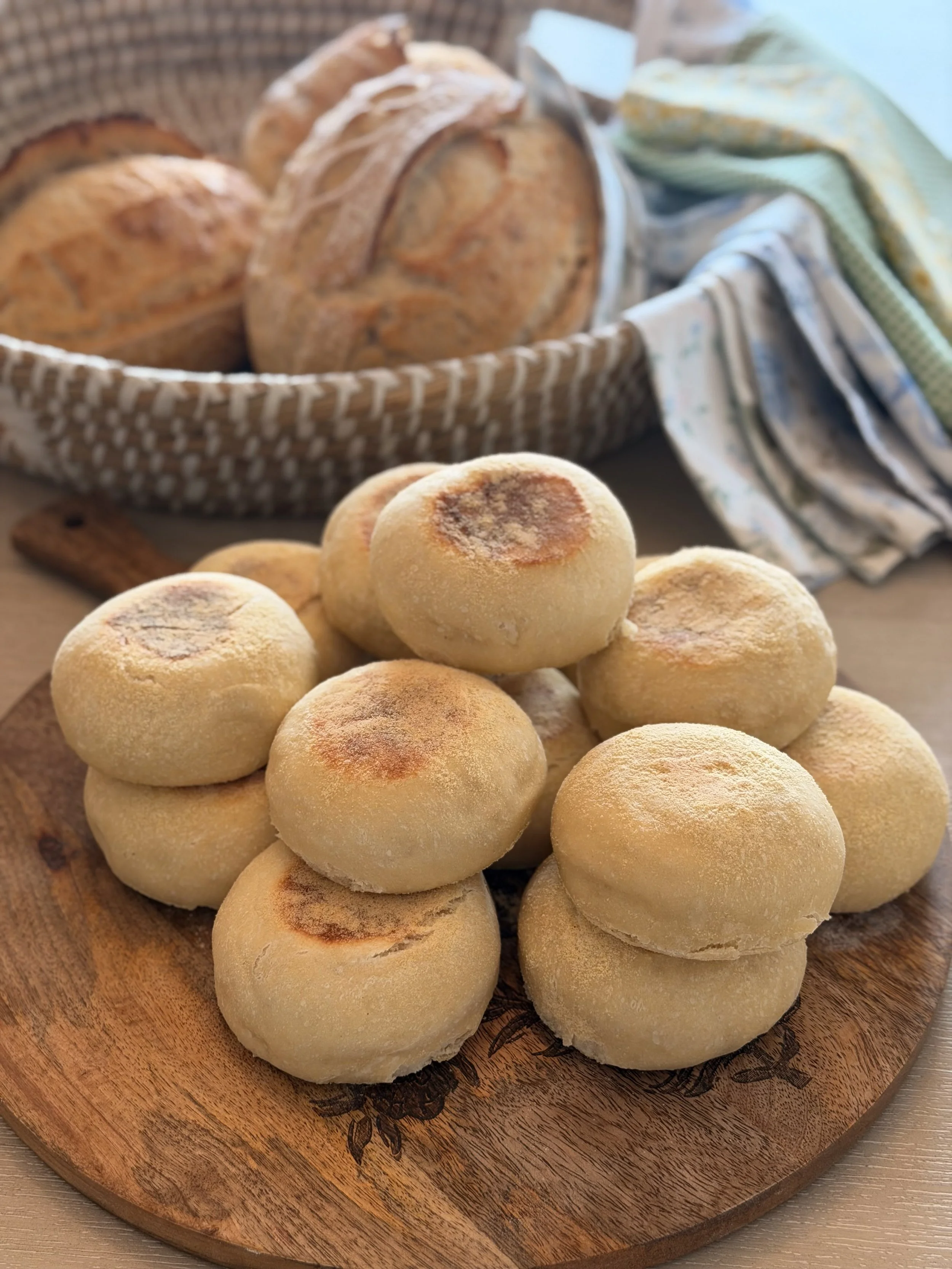 Borrowed Recipes, Shared Tables:  What Sourdough English Muffins Taught Me About Community