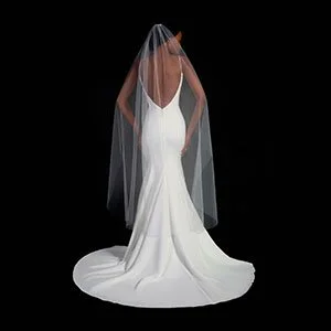 Waltz length wedding veil collection