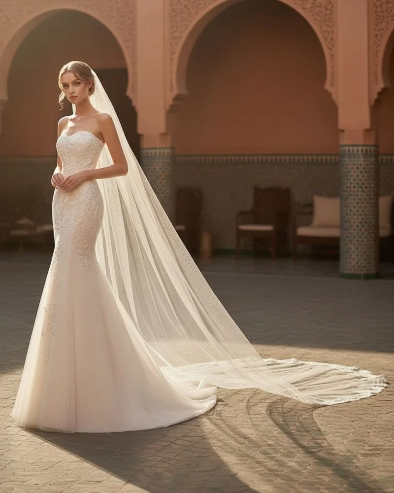 Celine-lace-edge-single-tier-bridal-cathedral-length-wedding-veil-under-$100-front-view-MadeWhite.jpg