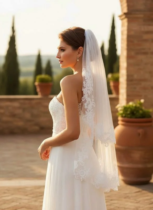 fleurine-floral-lace-edge-two-tier-bridal-fingertip-length-wedding-veils-with-blusher-side-view-madewhite.jpg