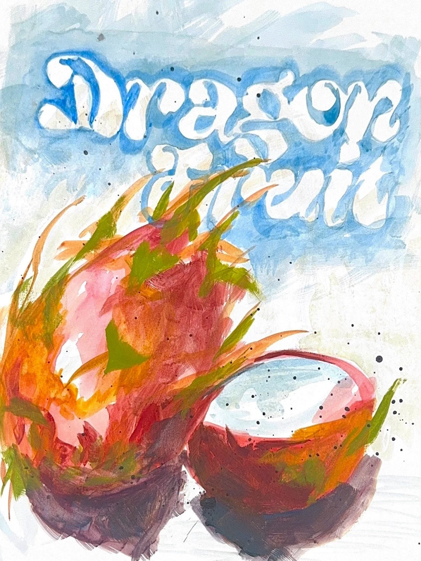 dragonfruit! 2026
water color on paper