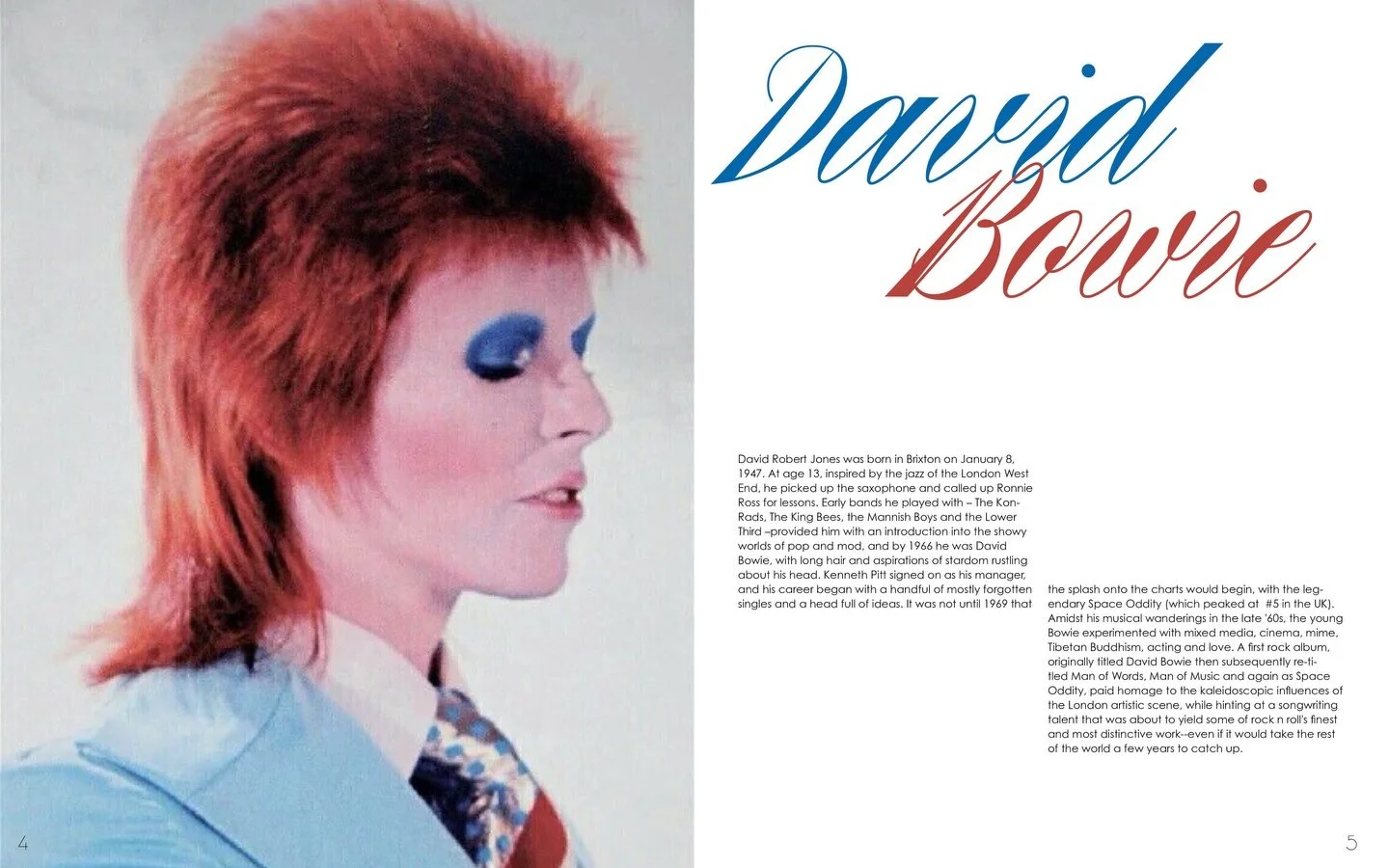 [ Hey there Mr.Bowie! ] EDITORIAL PROJECT
