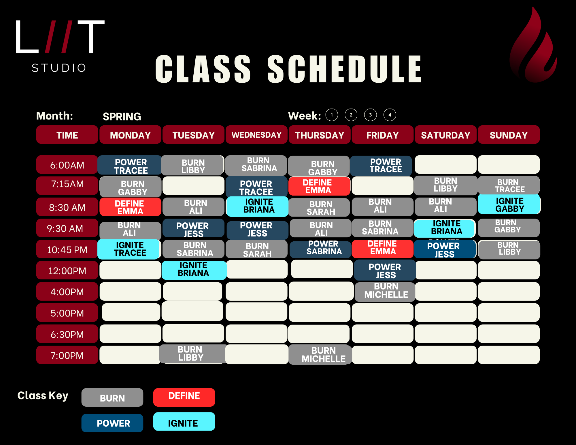 Our Classes — Liit Studio
