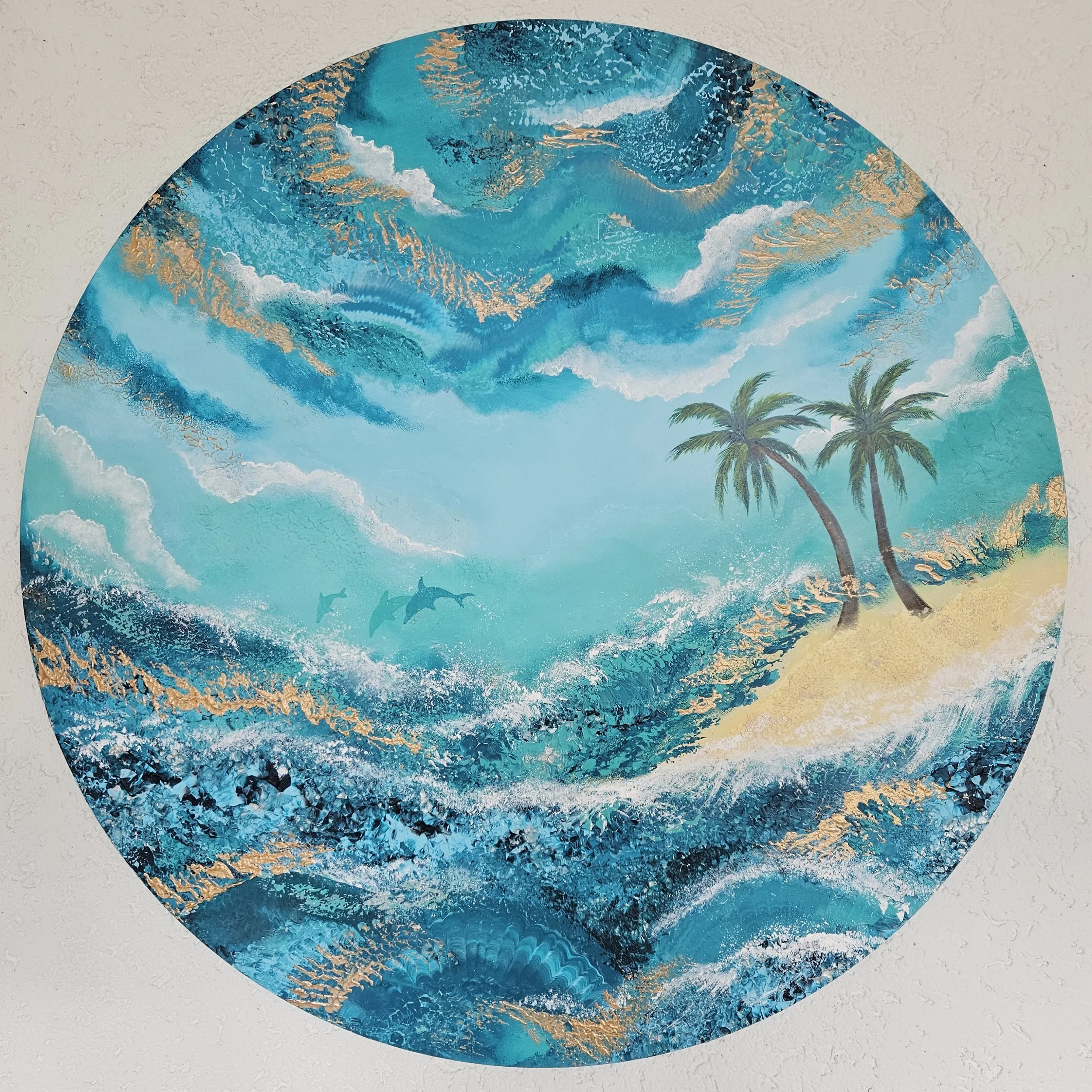 Art Print Azure Play