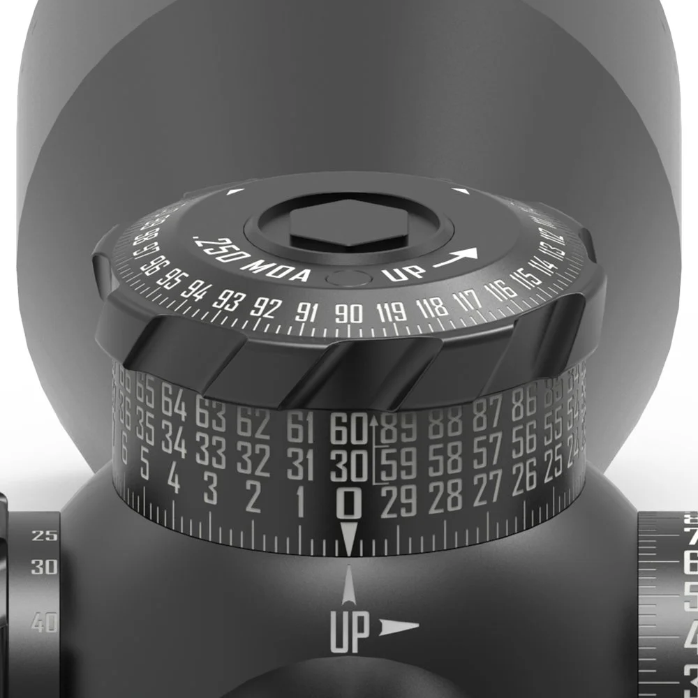 Ein moderner, schwarzer, mechanischer Winkelmesser mit Drehknöpfen und Skalen in hellen Nummern, der zur präzisen Messung von Winkeln und Neigungen verwendet wird.