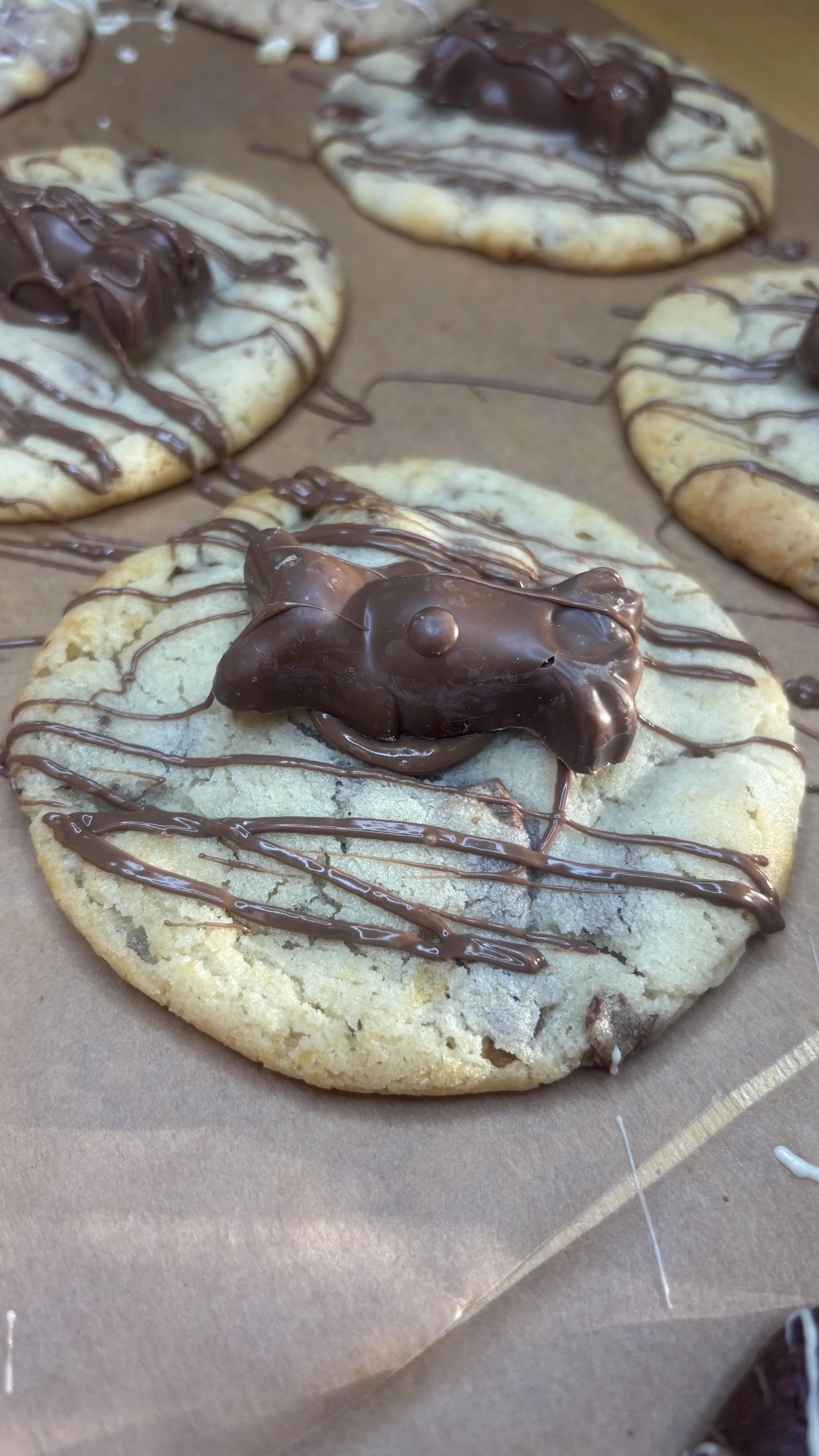 Malteser reindeer Bruno's Bakes cookie
