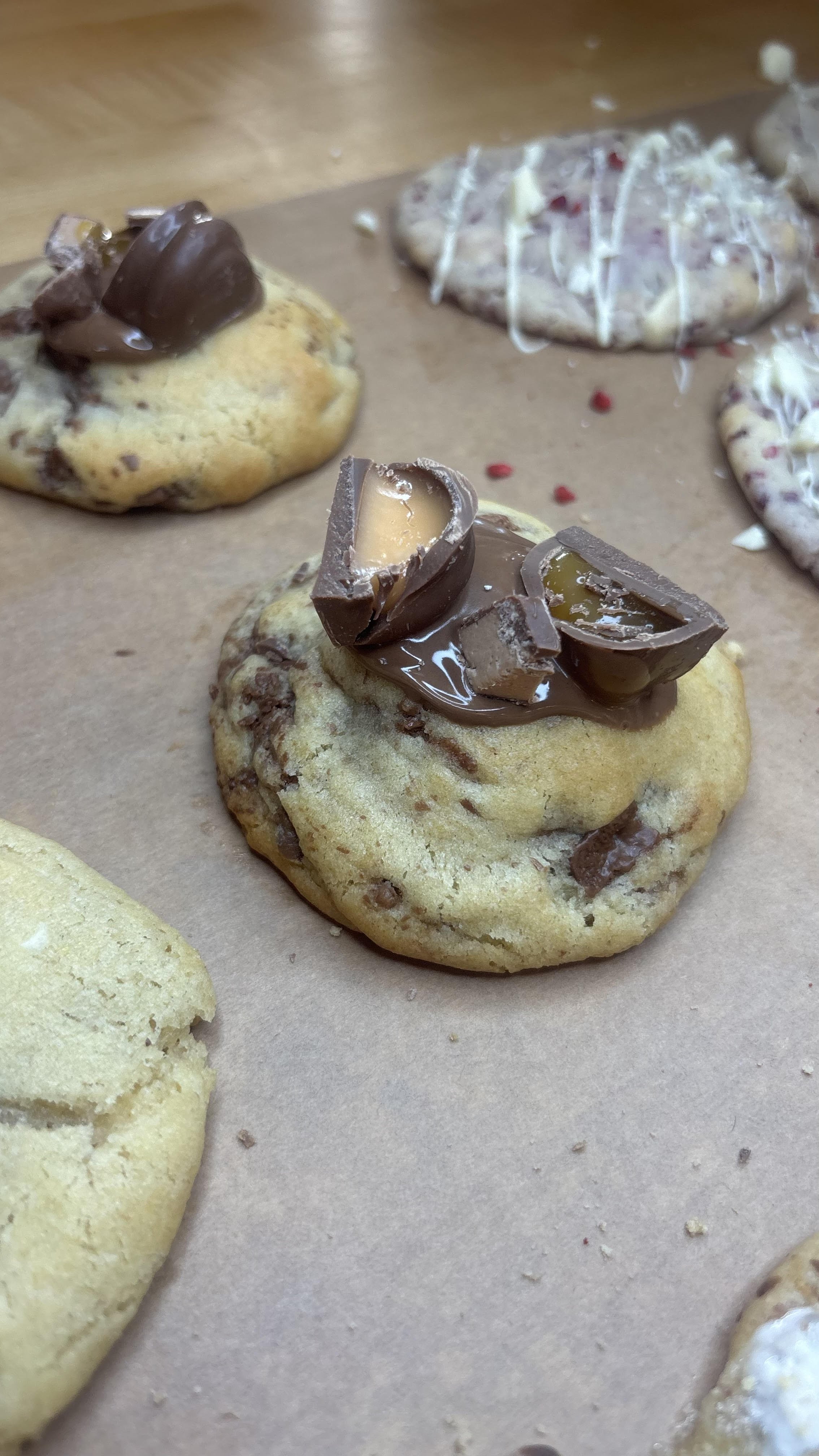 Cadbury's heroes Bruno's Bakes cookie