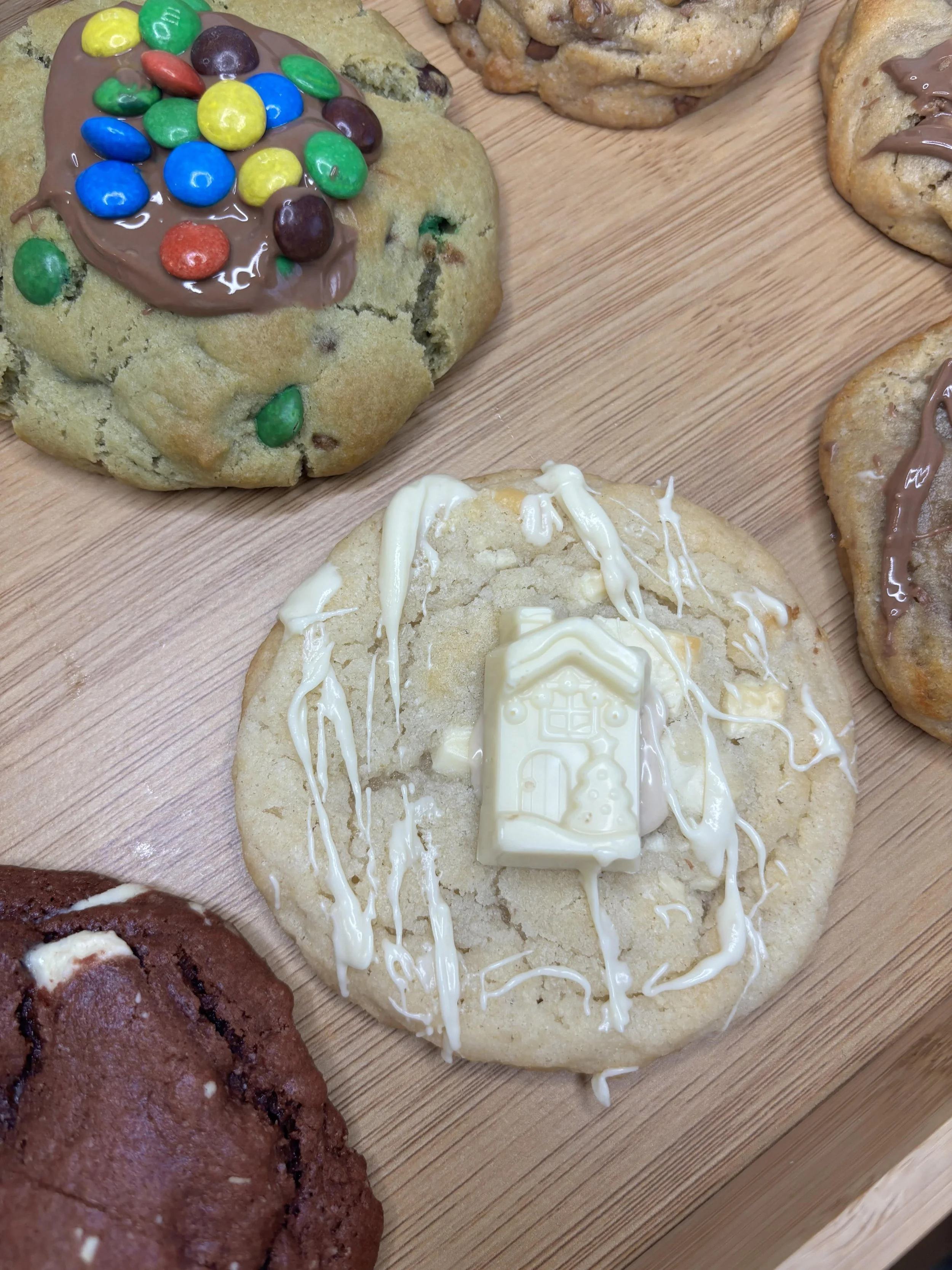 Milkybar festive friends Bruno's Bakes cookie