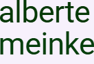 alberte meinke