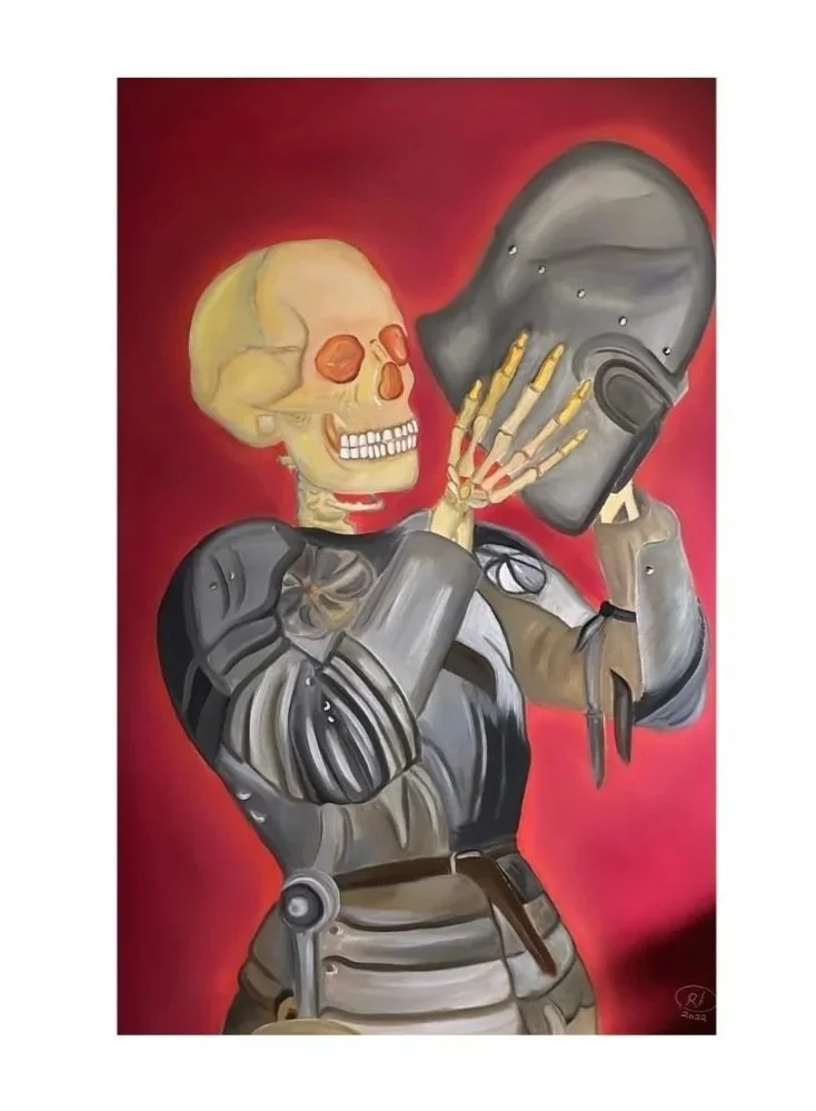 "Shield Year", Oil on Canvas, 100 cm x 80 cm