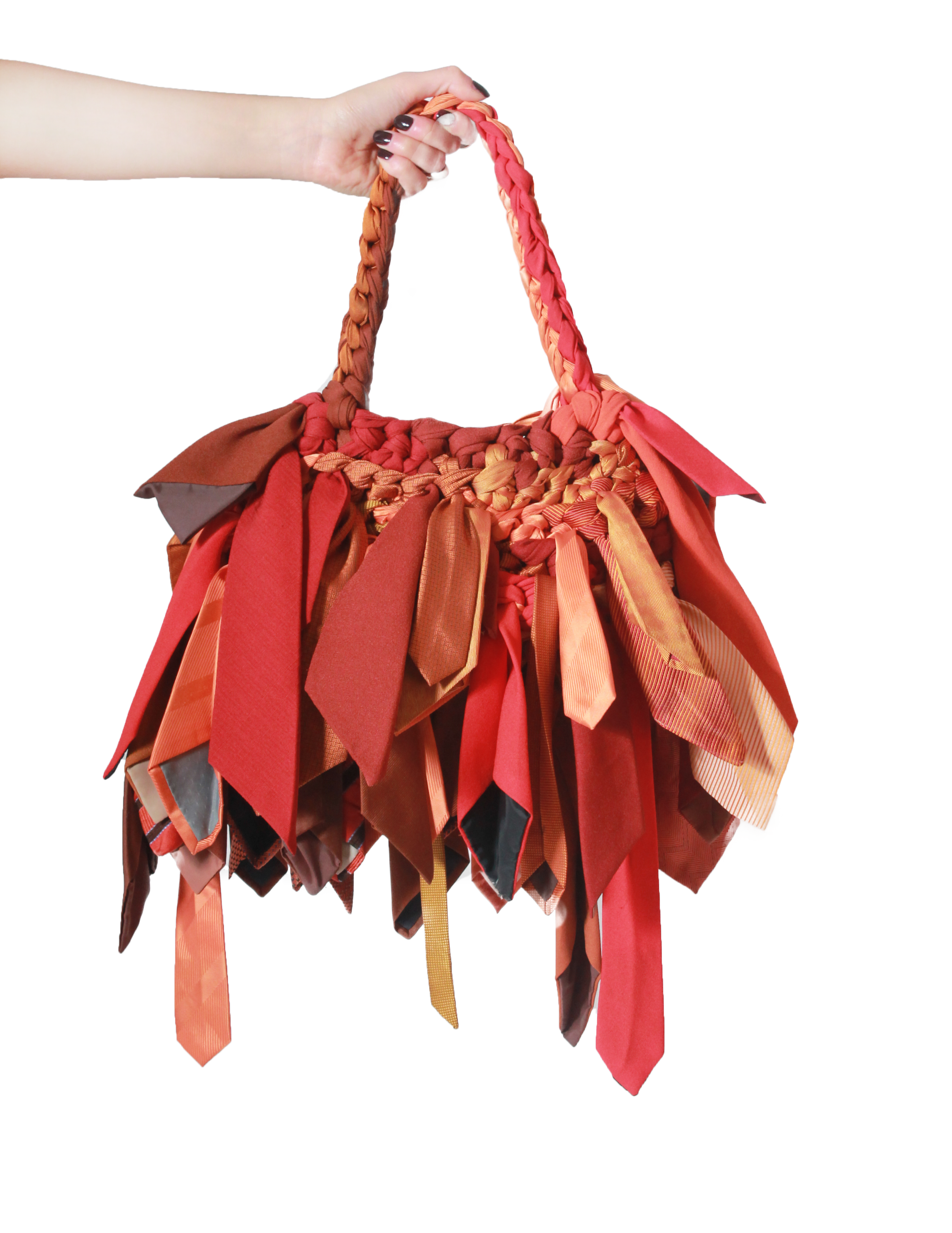 Choupette Orange | Tie Bag