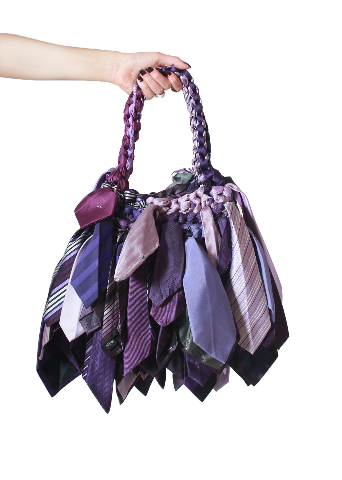 Choupette Violet | Tie Bag