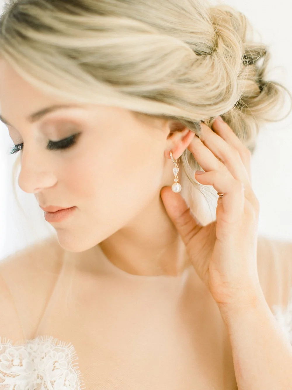 Bridal portrait from an editorial styled shoot