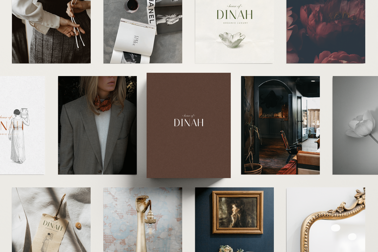 House of Dinah: Brand collage