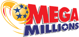 The Mega Millions logo — buy Mega Millions tickets at the CT Lottery at MyWinners venues across Connecticut