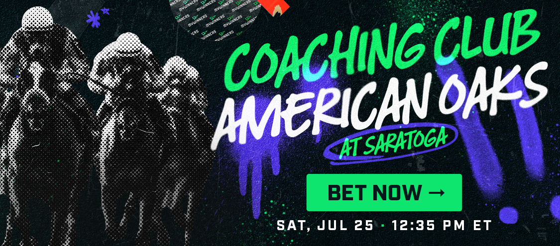Saratoga weekend racing preview covering the Grade 1 Coaching Club American Oaks and its stacked nine horse field.