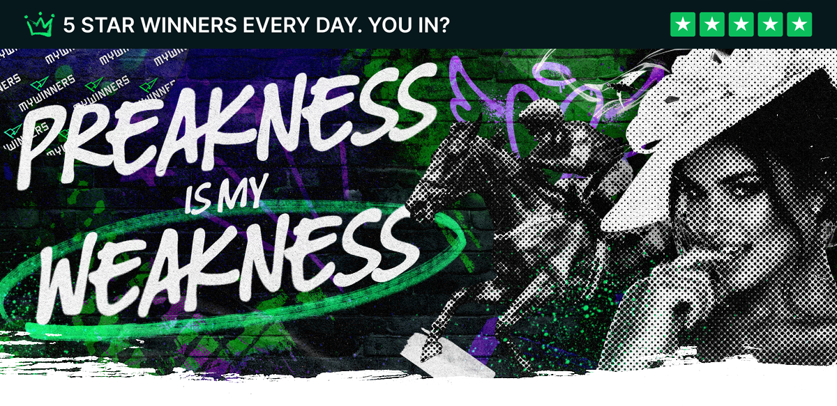 Bet on the Preakness Stakes with MyWinners, America's online horse racing betting platform