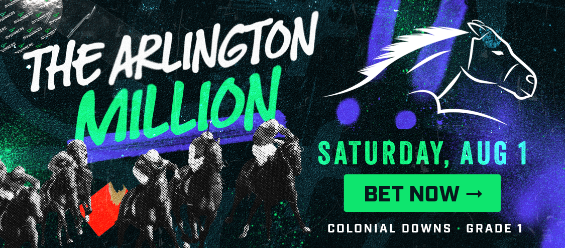 Alpyland works out ahead of the 2026 Arlington Million weekend Secretariat Stakes