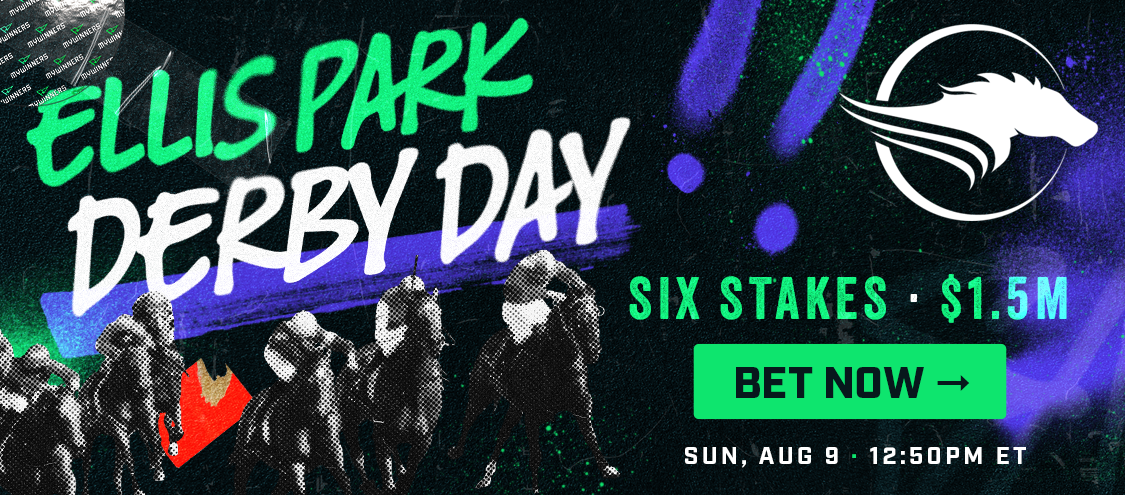 Ellis Park Derby Day betting guide hero image of Plutarch