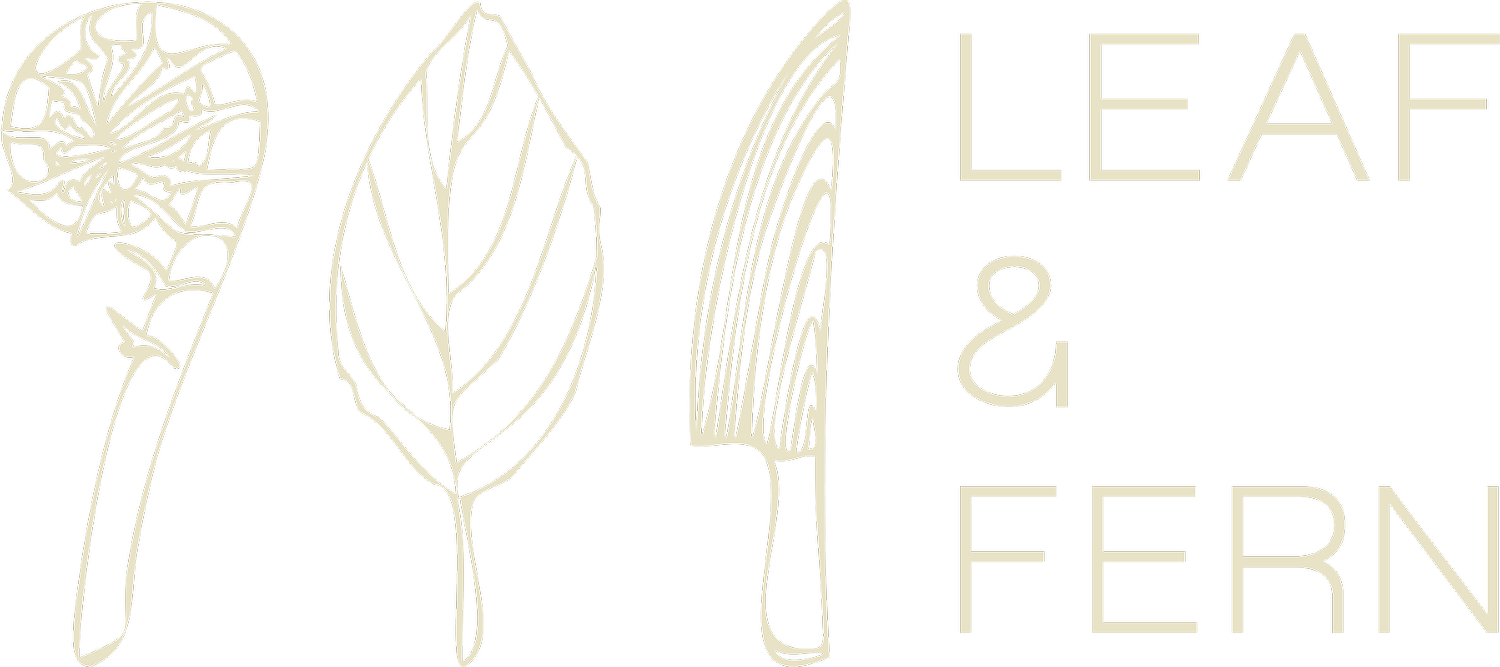 leaf and fern