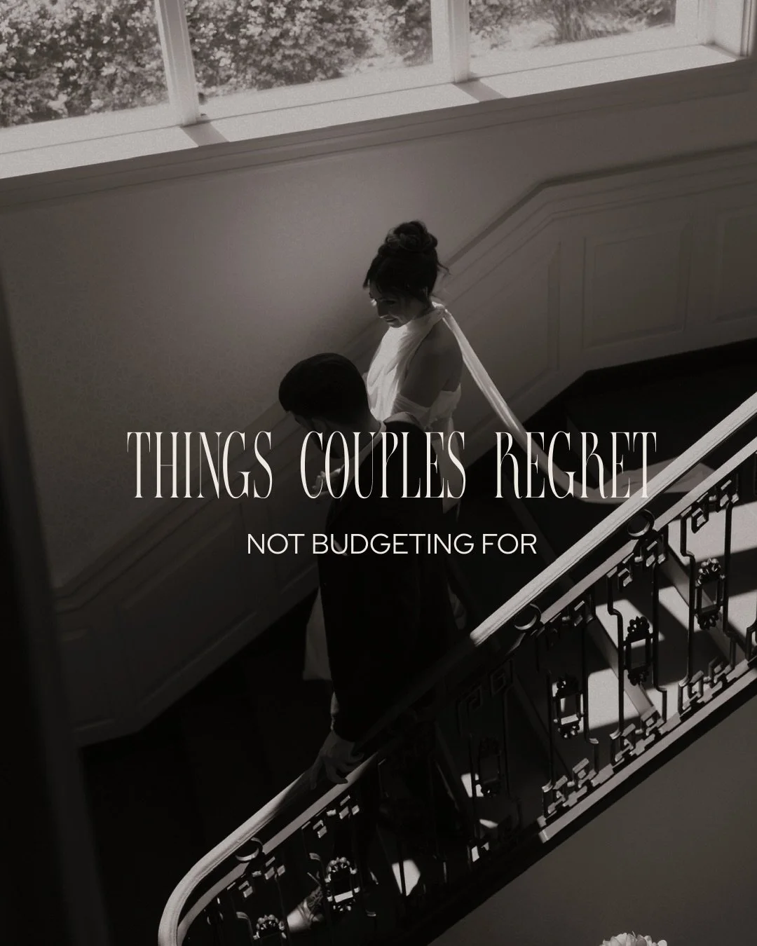 Real talk about wedding budgets.

Most couples build a budget around the big stuff and forget about everything else. Then the invoices start coming in and suddenly there are nine things that weren&rsquo;t accounted for. None of them are surprises to 