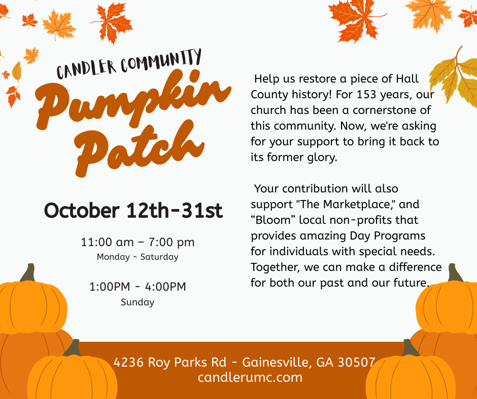 Candler Community Pumpkin Patch