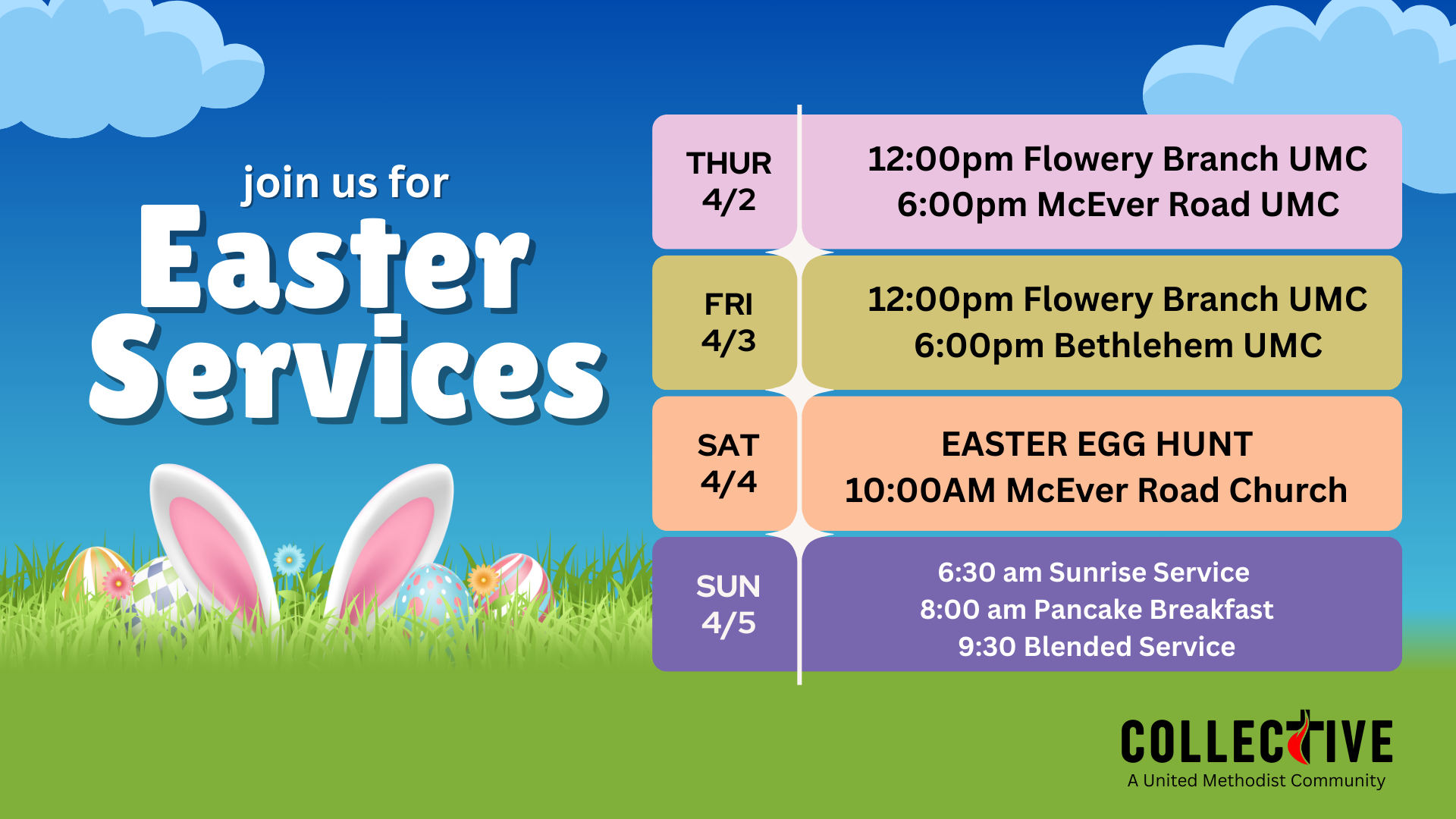 Easter Services