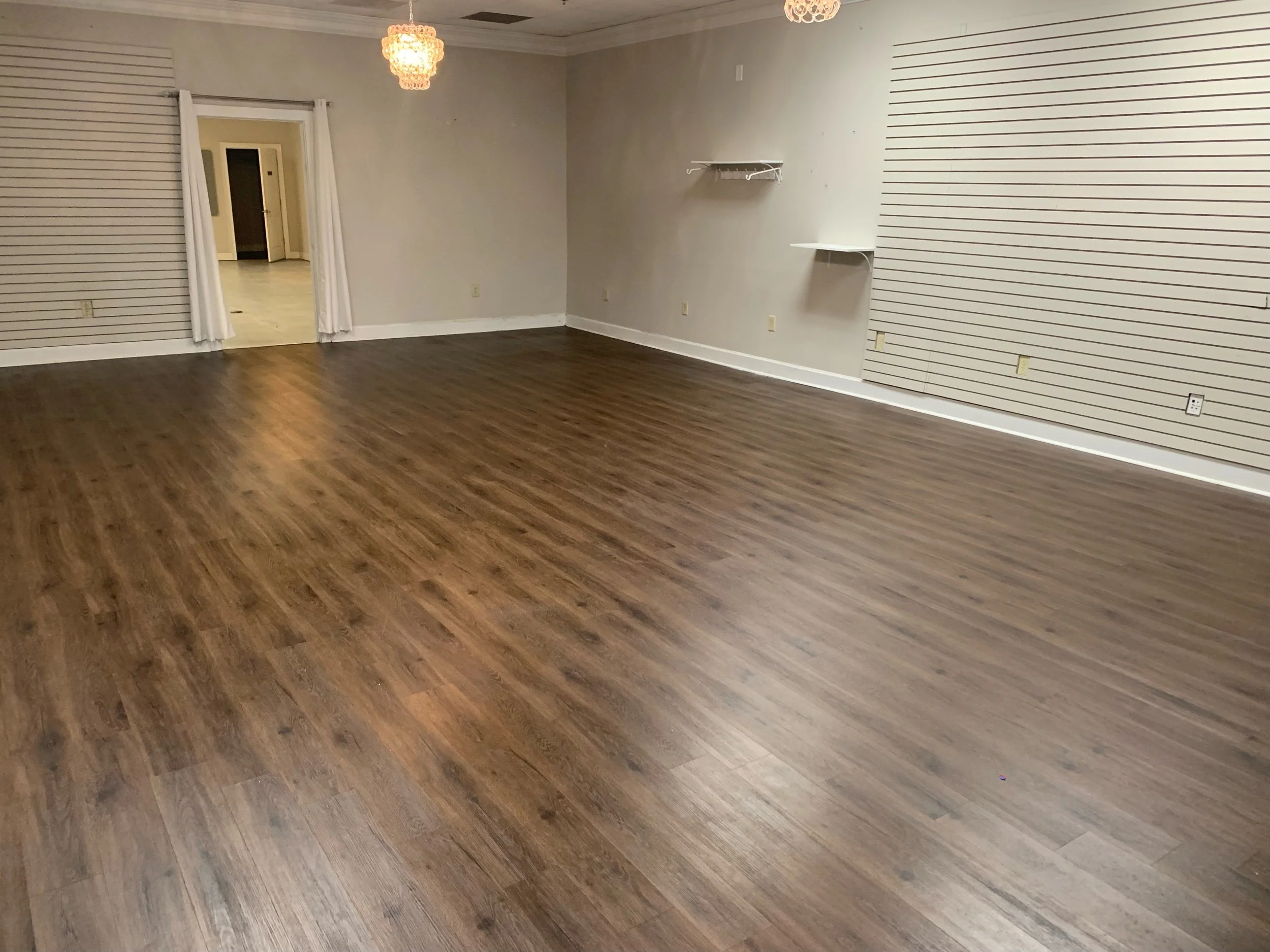 The front room of our IV hydration clinic before renovation 