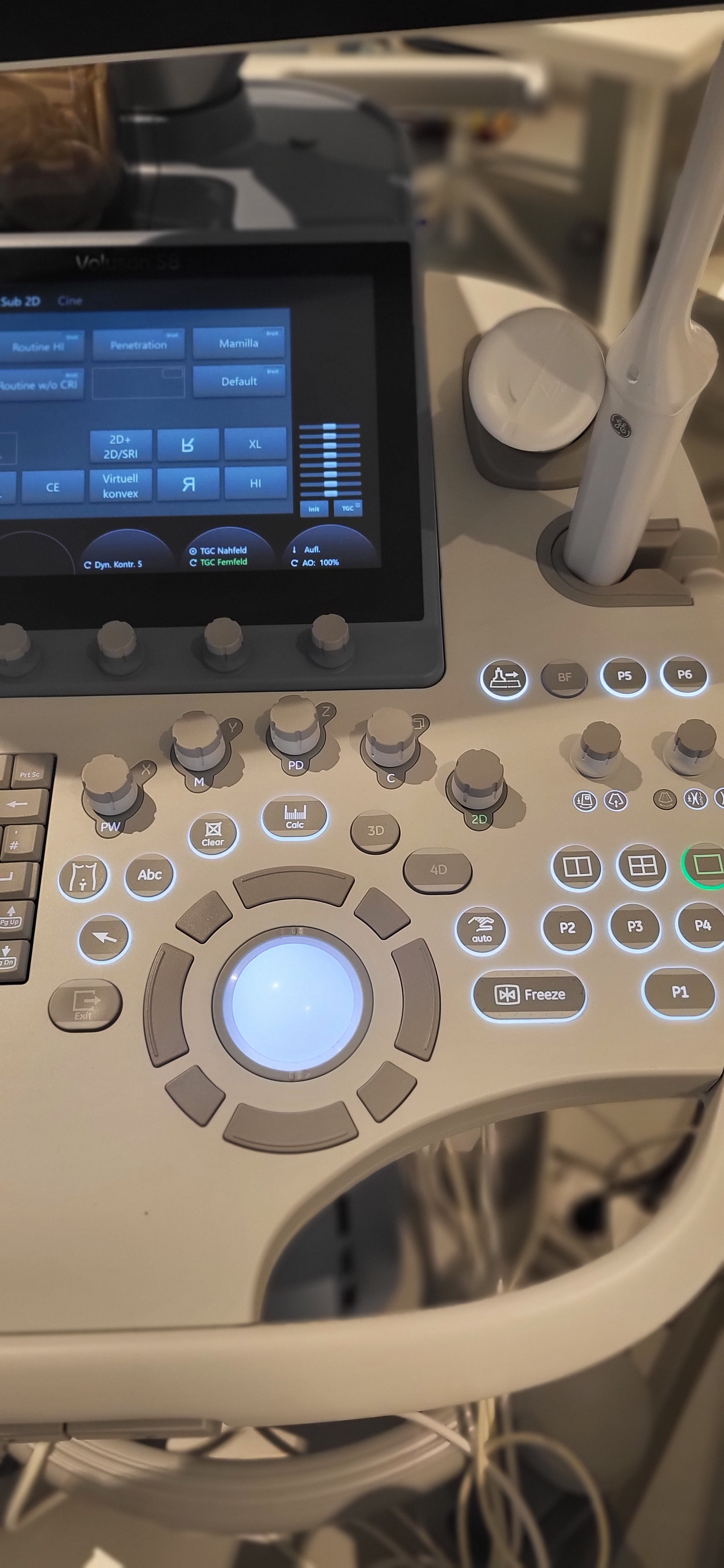 Modernes Ultraschallgerät