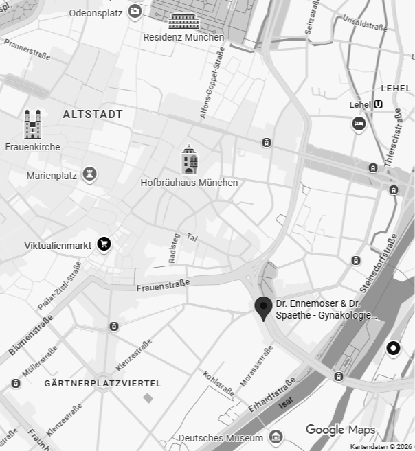 Karte der Stadtbezirke Altstadt-Lehel und Ludwigsvorstadt-Isarvorstadt