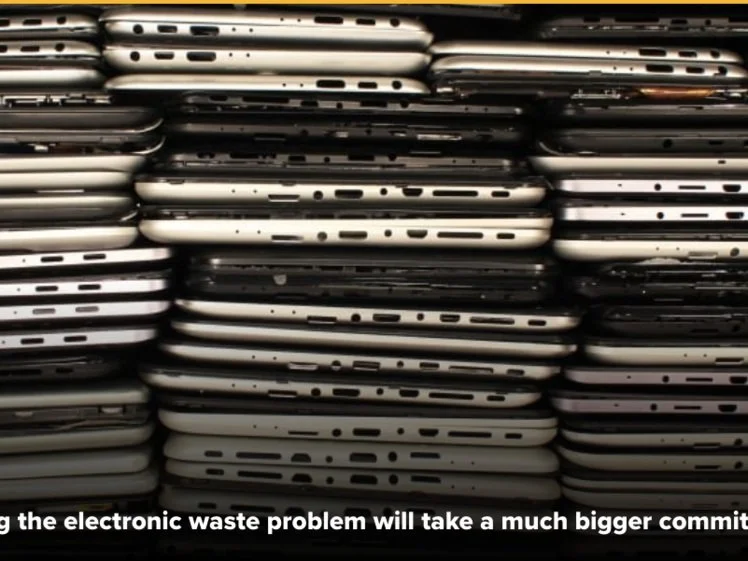 Tech companies aren’t doing enough to keep their devices out of landfills, and neither are we