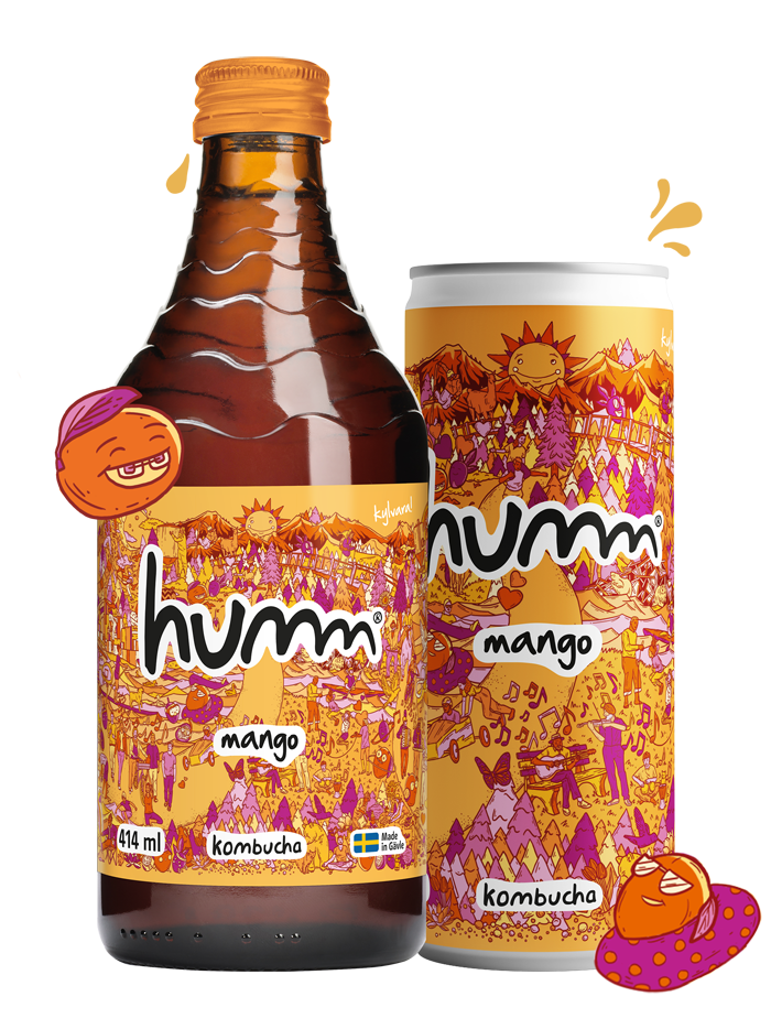 Humm flaska burk mango