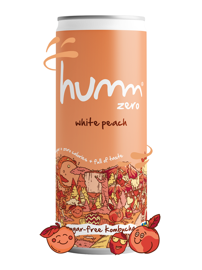 Humm zero burk white peach