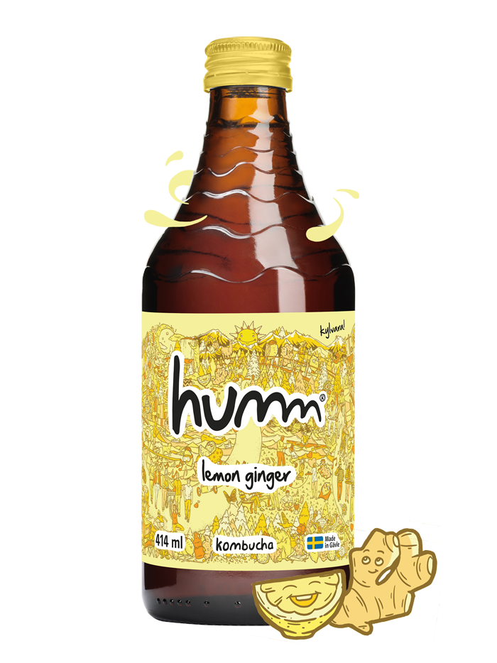 Humm flaska ingefara citron