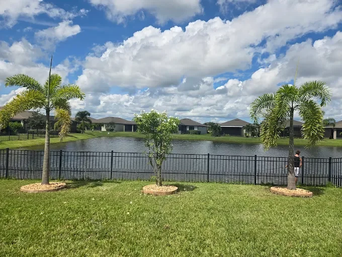 Outdoor living contractor specializing in paver patios, pool decks, outdoor kitchens, fire pits, and retaining walls serving Melbourne, Palm Bay, and surrounding Florida communities.