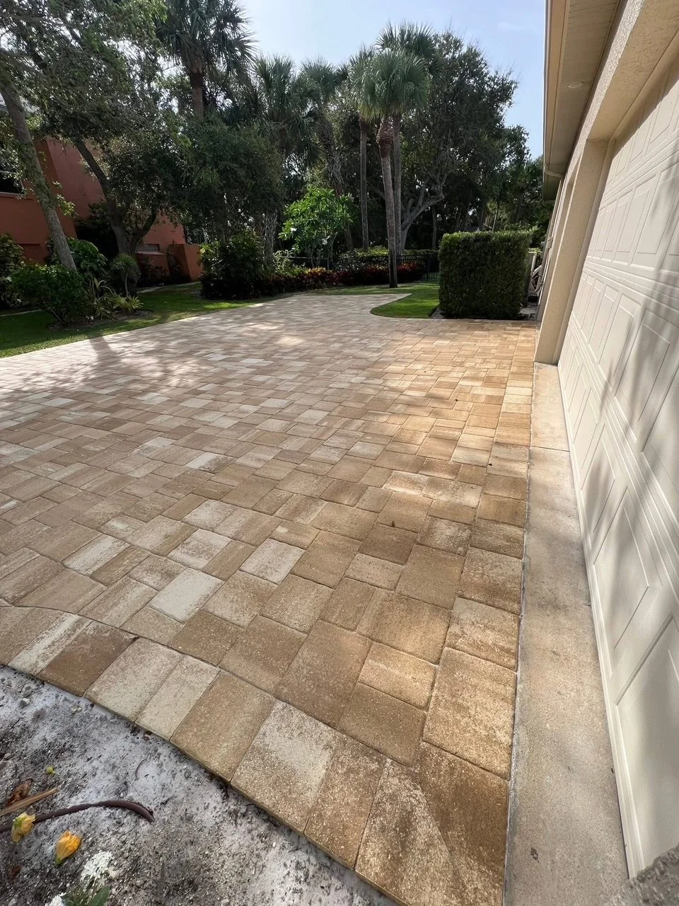 Custom paver driveway, patio, pool deck, and outdoor living installation completed by Imperium Pavers serving Melbourne, Palm Bay, Viera, Rockledge, Merritt Island, and Brevard County, Florida.