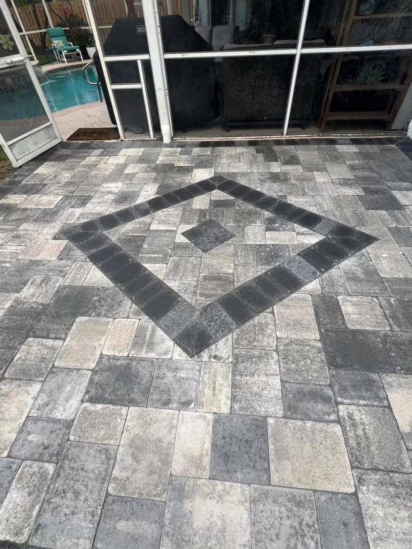 Residential hardscape contractor providing paver driveways, pool decks, patios, drainage solutions, and retaining wall installation throughout Melbourne, Viera, and Rockledge, Florida.