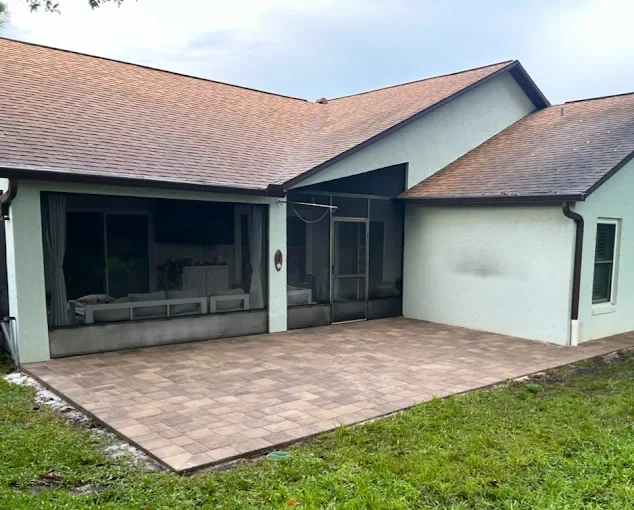 Residential hardscape contractor providing paver driveways, pool decks, patios, drainage solutions, and retaining wall installation throughout Melbourne, Viera, and Rockledge, Florida.