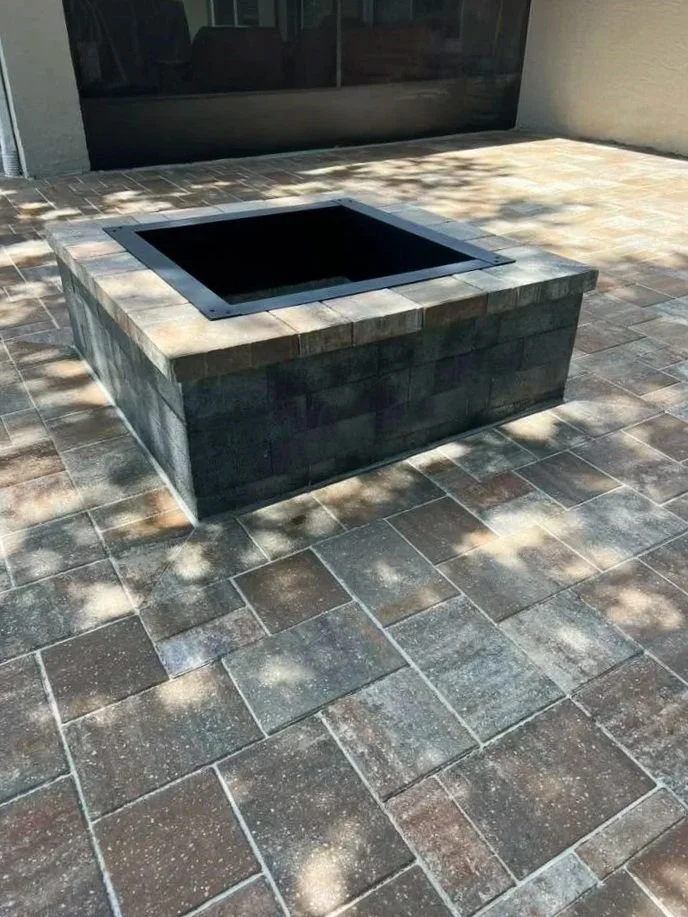 Paver installation, pool decks, patios, driveways, retaining walls, outdoor kitchens, turf and concrete for homeowners across Brevard County.