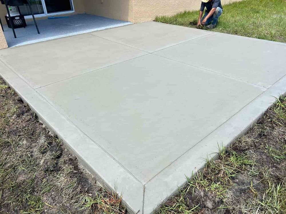 Professional paver, concrete, drainage, outdoor kitchen, fire pit, retaining wall, decorative rock, and landscape construction services provided throughout Melbourne, Palm Bay, Viera, Rockledge, Merritt Island, and surrounding Brevard County communit