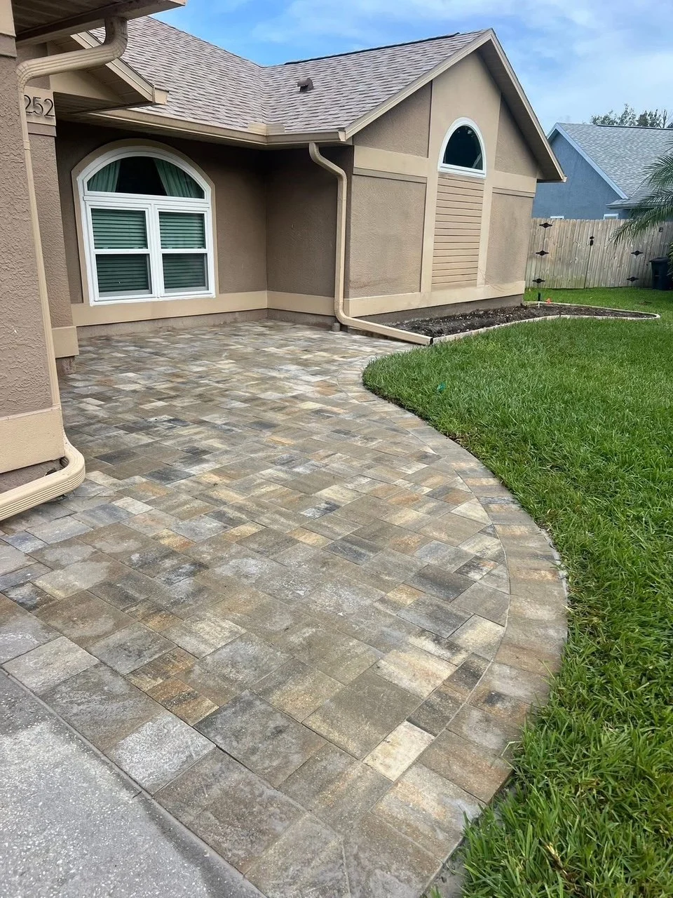 Custom paver driveway, patio, pool deck, and outdoor living installation completed by Imperium Pavers serving Melbourne, Palm Bay, Viera, Rockledge, Merritt Island, and Brevard County, Florida.