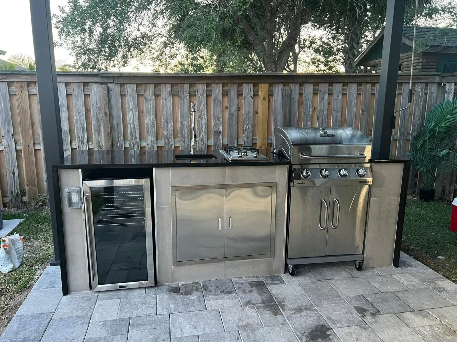 Custom outdoor living, paver installation, paver driveways, patios, pool decks, walkways, retaining walls, seating walls, outdoor kitchens, fire pits, concrete driveways, concrete patios, concrete walkways, drainage solutions, culvert installation